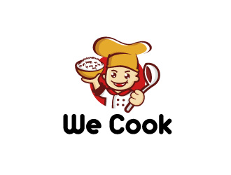 周金進(jìn)的We Cooklogo設(shè)計(jì)