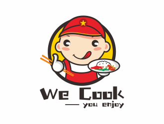 何嘉健的We Cooklogo設(shè)計(jì)