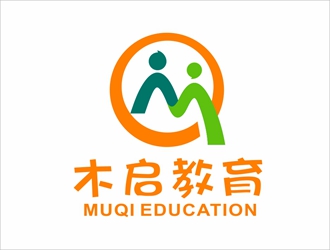 唐國強的木啟教育logo設計logo設計