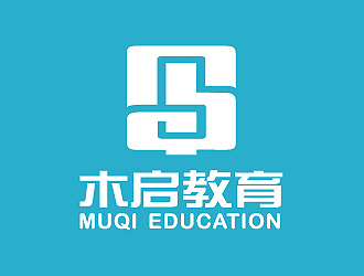 彭波的木啟教育logo設計logo設計