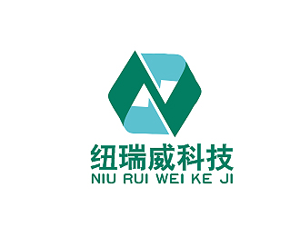 盛銘的紐瑞威科技logo設(shè)計(jì)