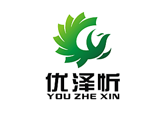 勞志飛的優(yōu)澤忻logo設(shè)計