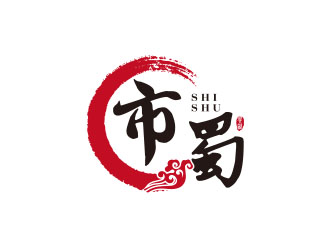 朱紅娟的市蜀美食logo設(shè)計logo設(shè)計