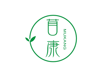 孫永煉的苜康保健品logo設(shè)計