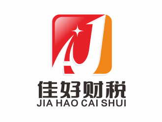 張偉的佳好財稅logo設(shè)計