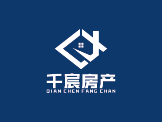 王濤的千宸房產(chǎn)品牌LOGOlogo設(shè)計