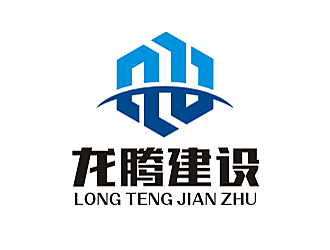 勞志飛的龍騰建設(shè)集團(tuán)logo設(shè)計