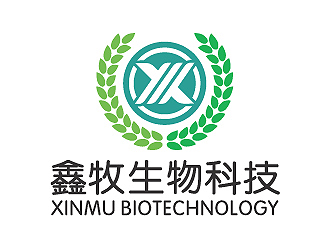 彭波的鑫牧生物科技logo設(shè)計