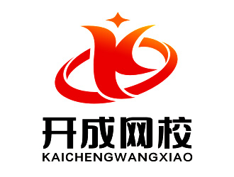 李杰的開成（開成）網(wǎng)校logo設(shè)計(jì)