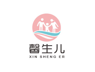 朱紅娟的馨生兒logo設計