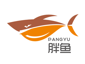 趙鵬的胖魚休閑鞋品牌logologo設(shè)計