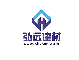 秦曉東的弘遠(yuǎn)建材logo設(shè)計(jì)