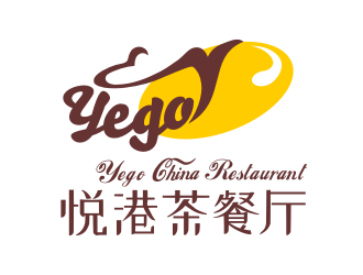 姜彥海的悅港港式茶餐廳logo設(shè)計(jì)