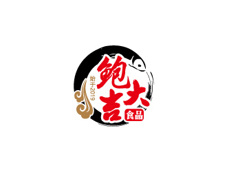 周金進的鮑大吉食品品牌logologo設(shè)計