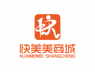 何嘉健的快美美商城logo設(shè)計