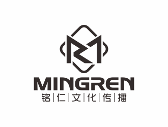 何嘉健的廣州銘仁文化傳播有限公司logo設計