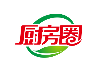 盛銘的廚房圈logo設計