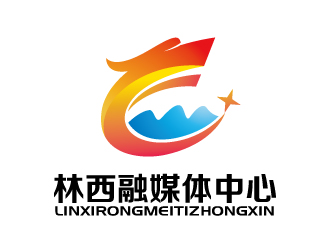 張俊的林西縣融媒體中心logo設(shè)計