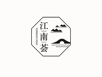 梁俊的江南薈logo設計