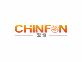 湯儒娟的CHINFON擎烽logo設(shè)計