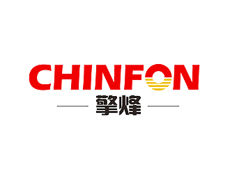 秦曉東的CHINFON擎烽logo設(shè)計