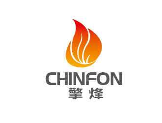 李賀的CHINFON擎烽logo設(shè)計