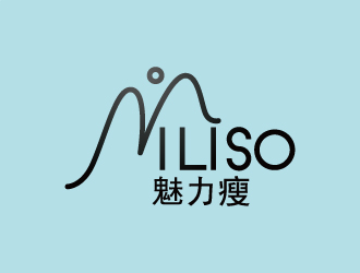 張俊的魅力瘦   MI LI SOlogo設(shè)計