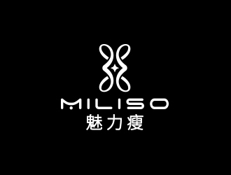 黃安悅的魅力瘦   MI LI SOlogo設(shè)計