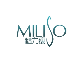 曾翼的魅力瘦   MI LI SOlogo設(shè)計