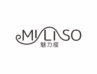 林思源的魅力瘦   MI LI SOlogo設(shè)計