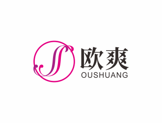 湯儒娟的歐爽  OUSHUANGlogo設(shè)計