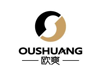 張俊的歐爽  OUSHUANGlogo設(shè)計