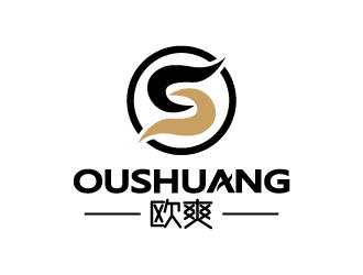 張俊的歐爽  OUSHUANGlogo設(shè)計