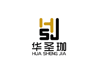 秦曉東的華圣珈HUA SHENG JIAlogo設(shè)計(jì)