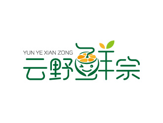 周金進的云野鮮宗logo設計