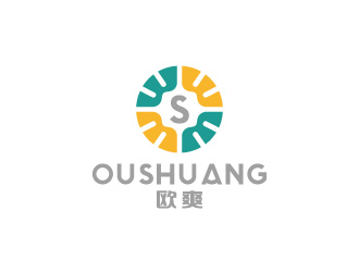 周金進的歐爽  OUSHUANGlogo設計