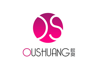 吳曉偉的歐爽  OUSHUANGlogo設計