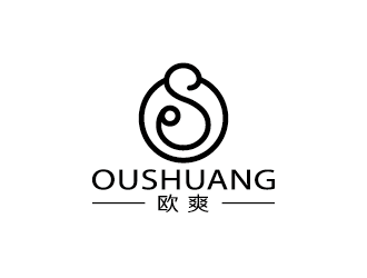 王濤的歐爽  OUSHUANGlogo設(shè)計