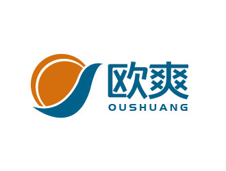 李賀的歐爽  OUSHUANGlogo設(shè)計