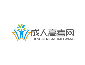 周金進的成人高考網(wǎng)logo設計