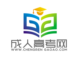 趙鵬的成人高考網(wǎng)logo設(shè)計