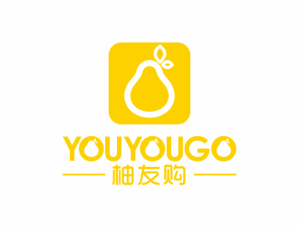 何嘉健的柚友購電商平臺字體logologo設計