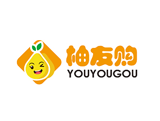 秦曉東的柚友購電商平臺字體logologo設計