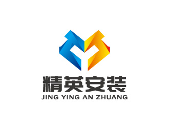 周金進(jìn)的精英安裝logo設(shè)計