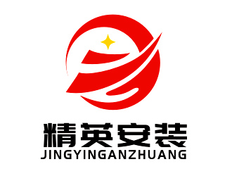 李杰的精英安裝logo設(shè)計