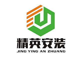 勞志飛的精英安裝logo設(shè)計