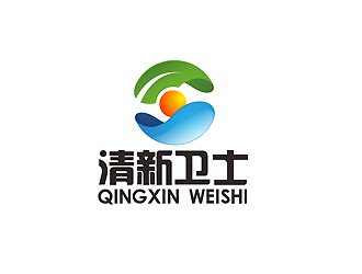 秦曉東的清新衛(wèi)士logo設(shè)計