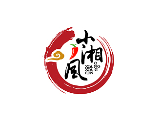 秦曉東的小湘風(fēng)湖南菜商標(biāo)設(shè)計logo設(shè)計