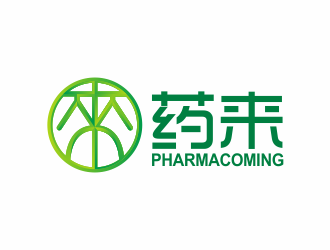 何嘉健的藥來logo設(shè)計(jì)