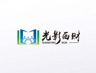 黃安悅的光影西財logo設(shè)計